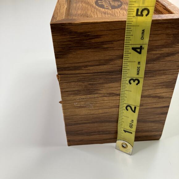 Dr. Pepper Vintage Recipe Box Wooden Employee Gift Vending Soda Collectors RARE - Picture 10 of 11